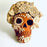 Red Clay Day of the Dead Calavera