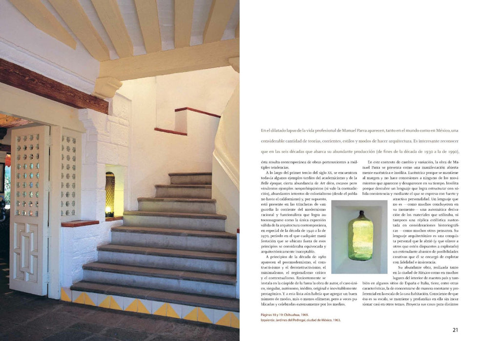 Manuel Parra, Architect - Artes de México
