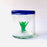 Blown Glass Tequila Shot Glasses with Agave - Pack of 6
