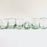 Blown Glass Tequila Shot Glasses with Snowlakes - Pack of 6