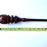 Mexico 1492 - granadillo wood molinillo, hot chocolate whisk; 33 cm long
