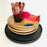 Wooden Base Plates - Black Cedar - Set of 4
