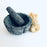 Volcanic Rock Mortar & Pestle - Mini Molcajete - Pumpkin