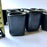 Black Clay Tequila/Mezcal Shot Glasses - Rectangular