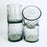 Blown Glass Cylindrical Tumblers - Etched
