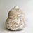 White Carved Gourd Tortillero