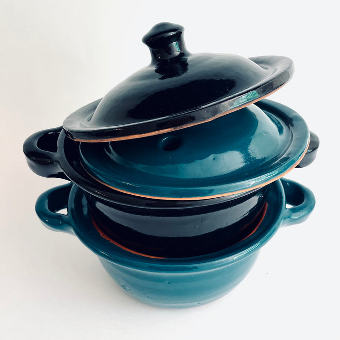 Glazed Pot - Cazuela - Small - Black