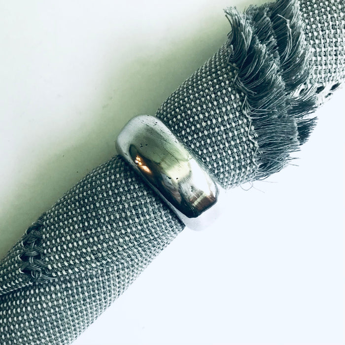 Pewter Napkin Rings - Set of 4