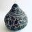 Black Carved Gourd Tortillero