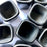 Black Clay Tequila/Mezcal Shot Glasses - Rectangular