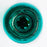 Blown Glass Tequila / Mezcal Bottle with Agave