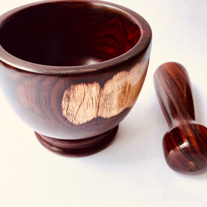 Granadillo Wood Mortar & Pestle