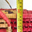 Pink Palm Fiber Picnic Basket