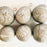 Carved Gourd Ornamental Sphere - Silver