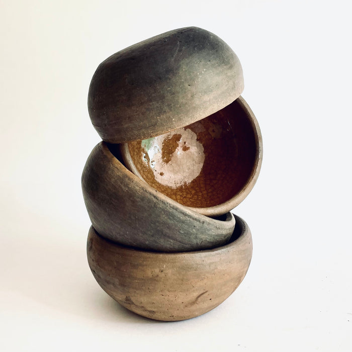 Smoked Clay Mezcal Copitas - Set of 4