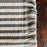 Striped Placemats - Off White & Gray - Handmade on Pedal Loom - Set of 4