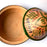 Mexico 1492: What happens when a traditional Morroccan clay dish gets transformed by warm, colorful, unstoppable Mexican creativity? Don Abel y doña Matea created a cultural fusion of Mexico and North Africa, so beautiful and imaginative. Traditional tajine, the predecessor of the modern crock pot, embellished by the talent and skill of the amazing Oaxacan artisans.  Handmade, painted and lead-free glazed in Oaxaca, Mexico.  Version: Green Maguey.