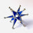 Mexico 1492 - Tinplate borders and colored glass star can be a stunning detail on your table, mantelpiece, nightstand, an amazing Christmas tree ornament, or a garland pendant.  