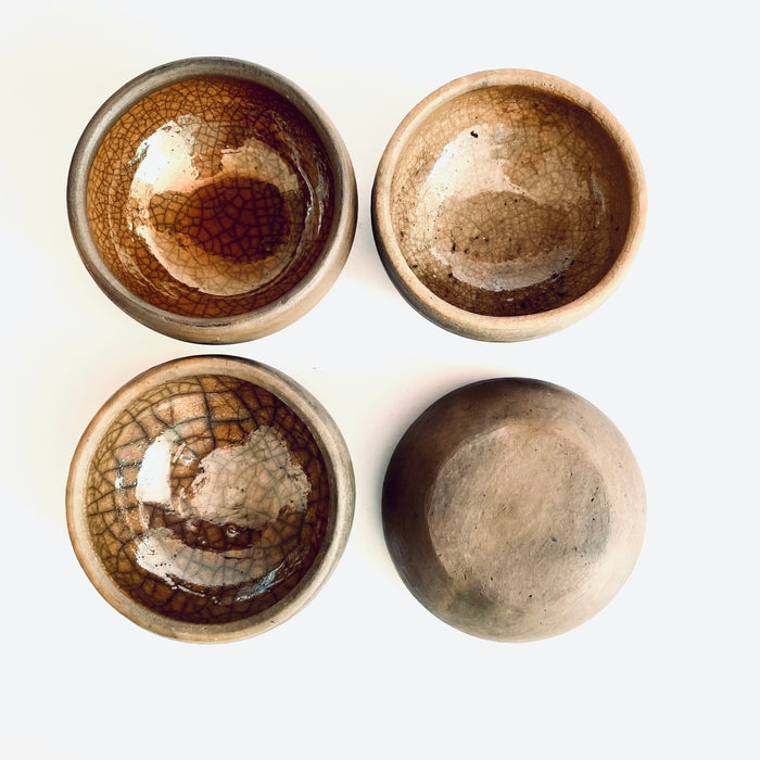 Smoked Clay Mezcal Copitas - Set of 4
