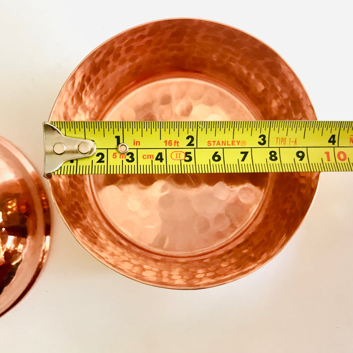 Copper Jar with Lid - Small