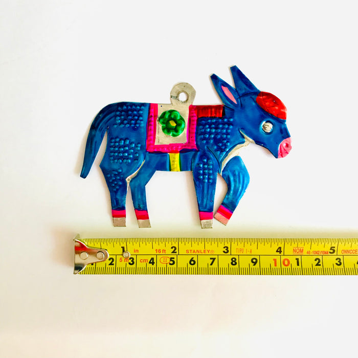 Tinplate Christmas Ornaments - Donkey