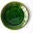 Mexico 1492: A wide, green glazed clay cup, with beautiful texture on the outside, and a symbolic swirl on the inside. Ideal for the morning cup of rich, foamy Oaxacan coffee, and a piece of sweet bread served with it.   Lead-free, handmade and glazed by the amazing artisans in Oaxaca, Mexico. 