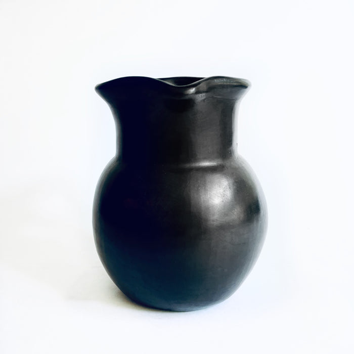 Black Clay Pitcher - Medium
