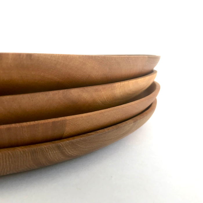 Wooden Base Plates - Natural Rosewood - Set of 4