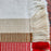 Striped Placemats - Red & Beige - Handmade on Pedal Loom - Set of 4