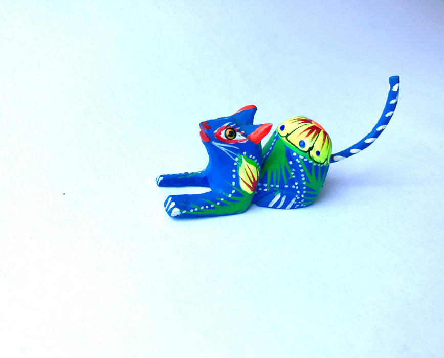 Miniature Hand Carved and Painted Alebrijes