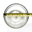 Blown Glass Bowl - Medium - Clear - 5.5”