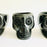 Black Clay Calavera Tequila/Mezcal Shot Glasses