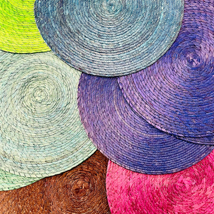 Palm Fiber Placemat - Round