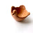Mexico 1492: Graceful salsa bowl shaped as a bird with wings, made from red clay with a yellowish tone and marked with random flame spots, adding character. Best for serving salsa, appetizers, or salt and spices. Lead free, unglazed. Thanks to the artisanal nature of this handmade product, no two pieces are the same. 