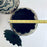 Black Carved Gourd Tortillero