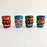 Colorful Hand-Painted and Glazed Calavera Tequila/Mezcal Shot Glass
