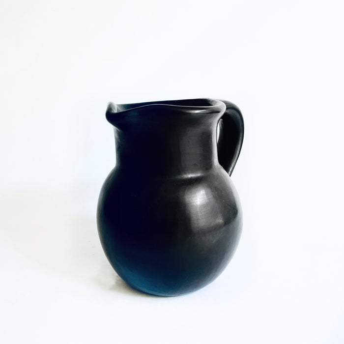 Black Clay Pitcher - Medium