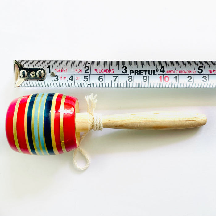 Painted Wooden Balero Napkin Rings - Set of 4