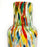 Blown Glass Water Carafe & Glass - Cylindrical - Confetti