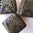 Black Clay Sugar and Cream Packet Holder