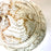 White Carved Gourd Tortillero
