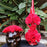 Oaxacan Ornamented Candle with Petals and Leaves - Various Hights