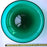 Mexico 1492: Extra generous in size, hand blown salad bowl, made by master blowers of Mexico. Comes in 6 vibrant colors, and a transparent version. Screems party and makes any salad the star course of the meal. Emerald Green. 