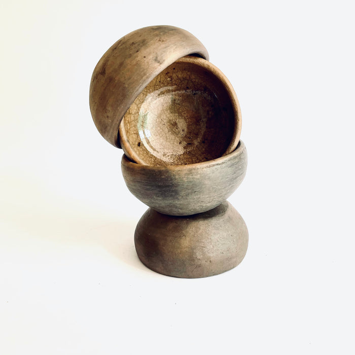 Smoked Clay Mezcal Copitas - Set of 4