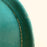 Glazed Clay Plate - Large - Peacock Turquoise