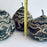 Black Carved Gourd Tortillero