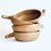 Burnished Clay Leaf Salsa Bowl - Tan