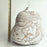 White Carved Gourd Tortillero