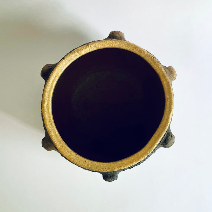 Smoked Clay Tzompantli Bowl - Large