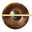 Burnished Clay Deep Plate - Large - Brown